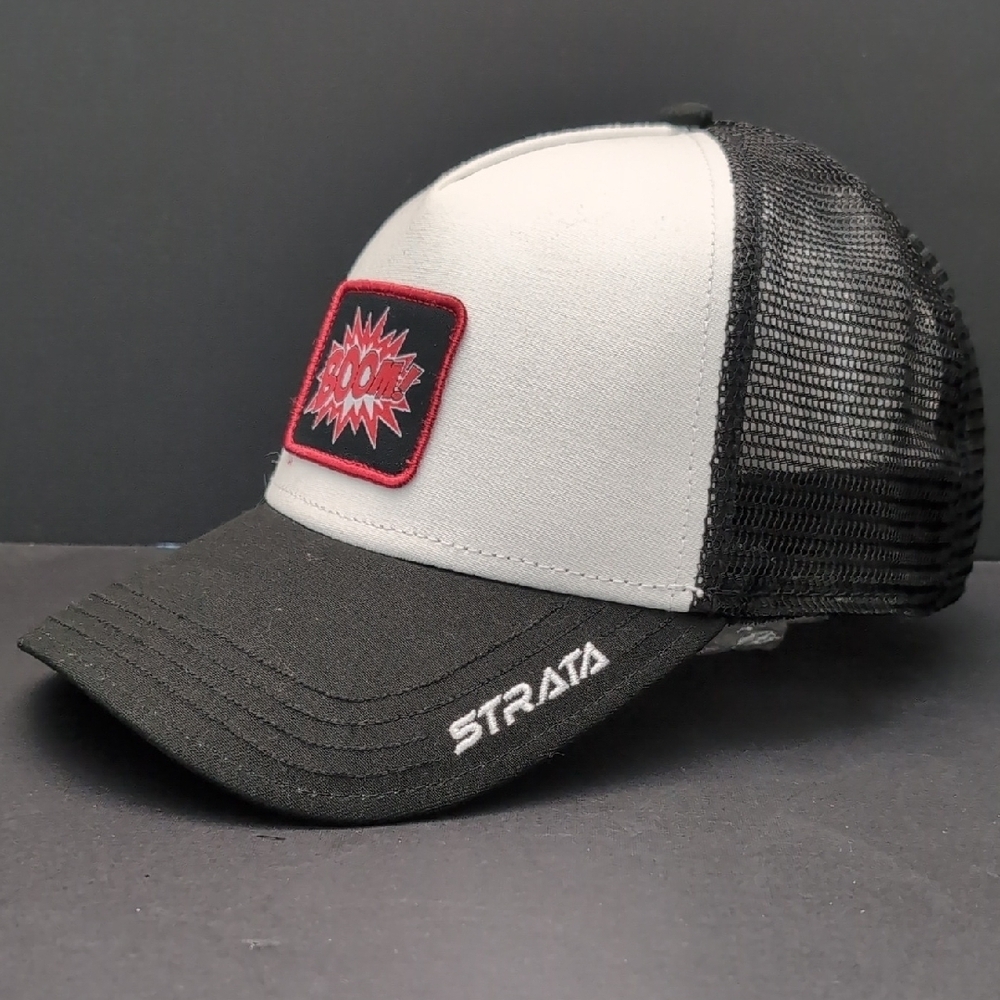 Callaway,Strata Boom Men's Black/White Trucker Hat,NWT.